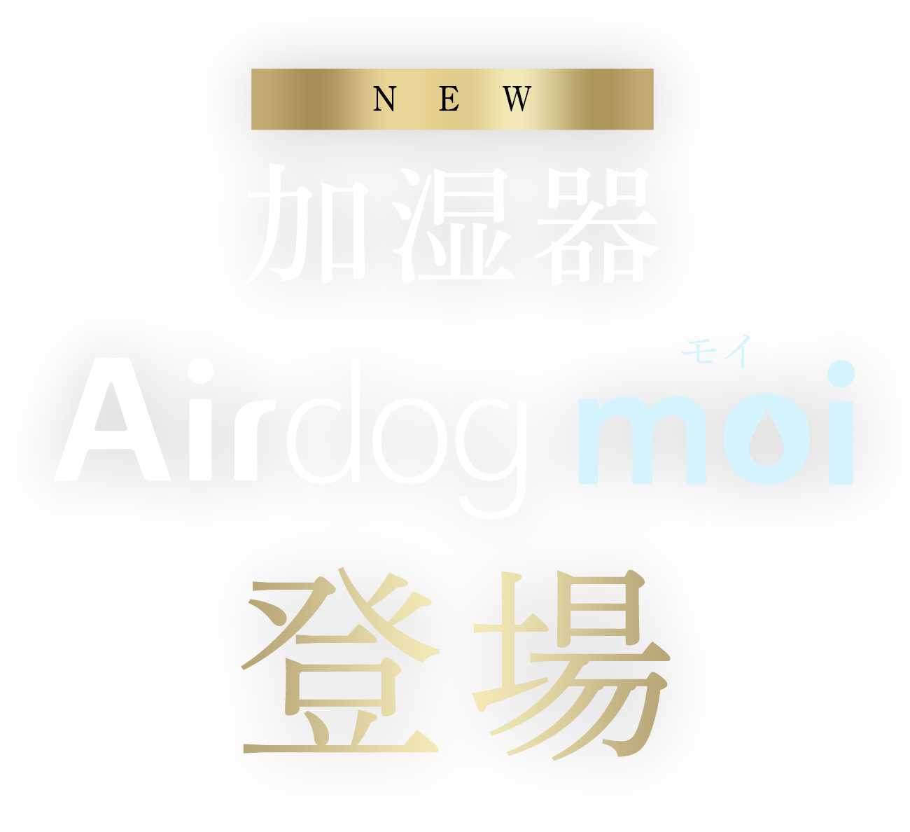 公式】Airdog moi | 高性能加湿器エアドッグから登場